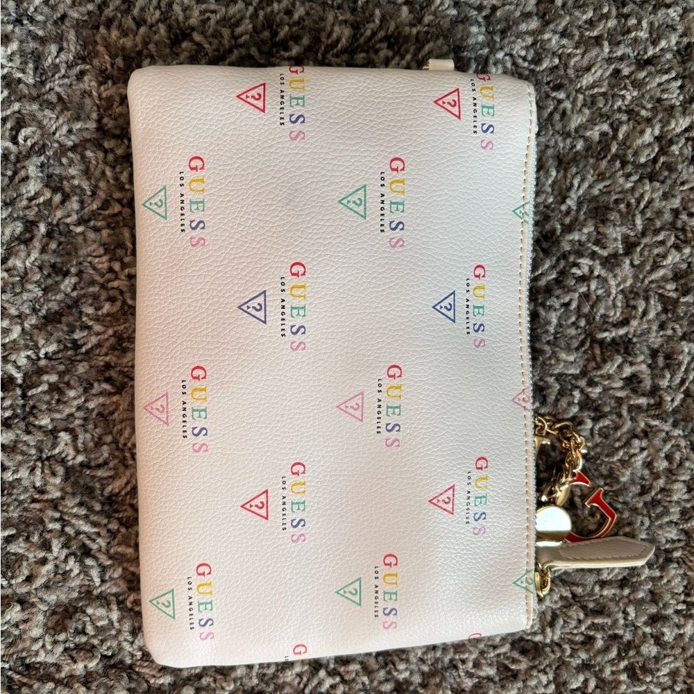 GUESS Multicolor Logo Clutch - Picture 3 of 5